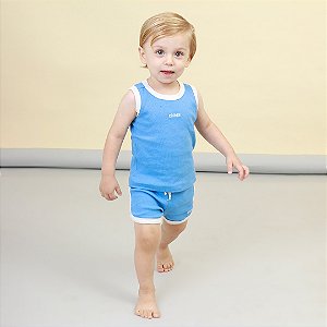 Conjunto Minimalista Unissex - Blue