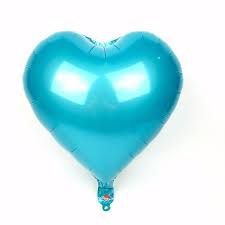 Balão metalizado Azul Tiffany