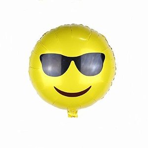 Balão Metalizado - Emoji II - 20 polegadas