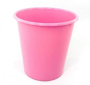 Balde Plástico de Pipoca -Rosa Bebê - 01 litro - Clube das Festas