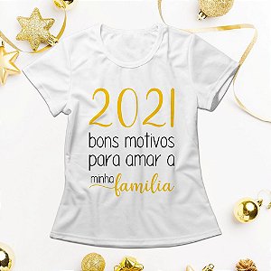 Camisa Personalizada - 2021 Motivos