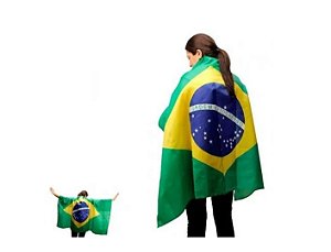 Fantasia | Bandeira Brasil P/ Vestir