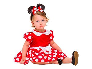Fantasia Infantil - Minnie Mouse Baby