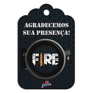 Sacola Plástica free fire - Clube das Festas