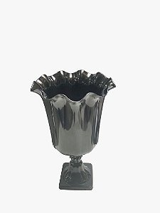 Vaso Grego Luxo de Plástico - Preto - Com Extensor