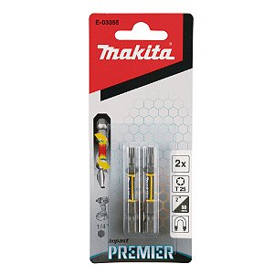 Bits Phillips Torção 50mm T25 Makita E-03355