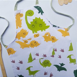 Avental Infantil Dinossauro