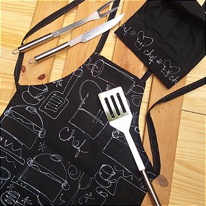Avental Infantil com Estampa Autoral |Criatividade para Cozinha e Arte