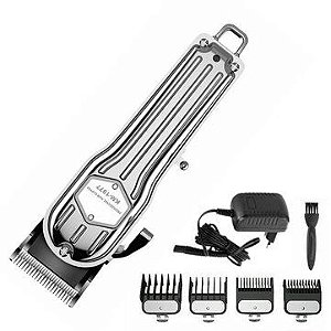 Máquina Cortar Cabelo Profissional Sem Fio - Kemei - Km 1977 - Fade - SOB CONSULTA