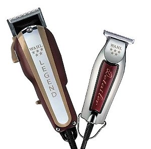 Combo Wahl Legend de Corte 110V ou 220V + Detailer de Acabamento - Bivolt - Sob Consulta