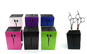Suporte Prático Porta Tesouras, Pentes, Alicates, Espátulas - Protege, Organiza e Decora