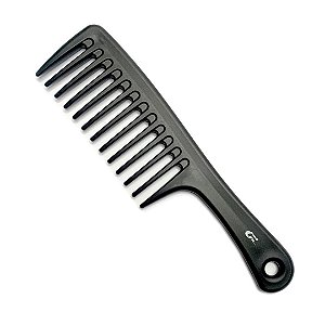 Pente De Carbono Anti Estático - 24cm -  CB711 - Preto