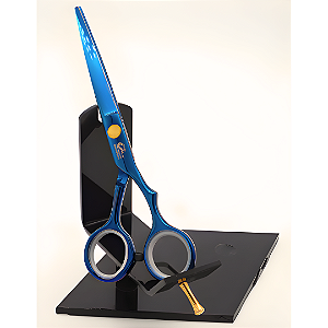 Tesoura Profissional Fio Navalha - Azul - 6,5" - UMI -