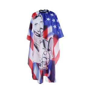 Capa para Barbearia e Salão de Beleza - Cetim - Ziper