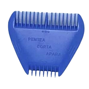 Pente Cuidar Barba Cabelo Bigode 3 Lâminas - Penteia, Corta, Apara E Desfia - NB