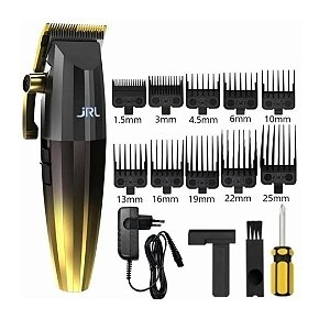 Máquina De Corte JRL Fresh Fade 2020C - Dourada - Bivolt - Brinde: Escovinha de dedo