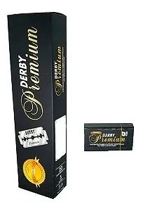 Derby Premium 10 Caixas Compridas 200 Caixinhas c 5 Lâminas: Total: 1000 Lâminas