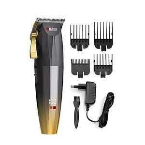 Máquina De Cortar Cabelo Wmark Ng 222 Profissional - Prata ou Dourada