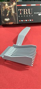 Pente Degradê de Posicionamento Ajustável Tru Barber - Original - Importado