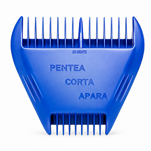 Pente Desfiador 3 Lâminas Premium - Penteia, Corta, Apara E Desfia - Lupe