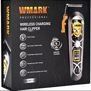 Máquina de Cortar Cabelo Wmark Ng 130 Premium - Carregamento por Indução - V7000