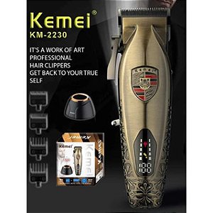 Máquina de Corte Kemei com Base Carregadora - 10 Watts -  KM 2230