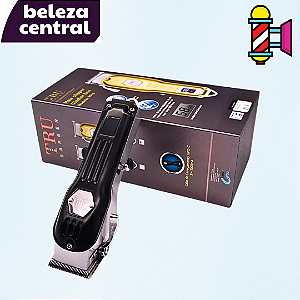 Máquina De Corte Carcaça Cima e Baixo 100% Metal - 6500 RPM - Potência e Resistência - Modelo: 9518 - Tru Barber