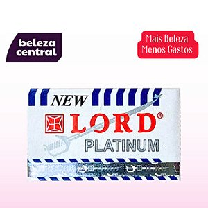 3 Cartelas Lord Platinum Original - Made in Egypt - Total 150 Lâminas - 300 Metades