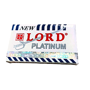 Lâminas Lord Platinum 150 Unidades – 3 Cartelas (300 Meias Lâminas) Original