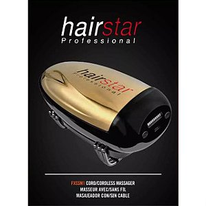 Massageador Elétrico para Barboterapia e Relaxamento do Stress Hair Star - Sem Fio - Bivolt