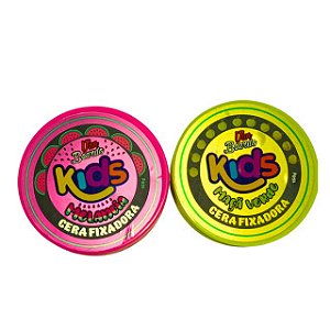 Kit de 2 Pomadas Kids p Cabelo - Kids MELANCIA e Kids MAÇÃ VERDE - Van Beards - 150 g cada