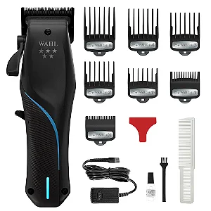 Máquina Wahl VAPOR Cordless Profissional – Corte Preciso Sem Fio com Lâmina F32 Fadeout | Bivolt