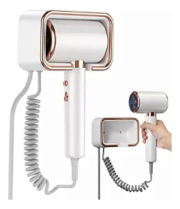 Secador de Parede Hotel Motel 1200 Watts - 3 Velocs - Quente / Frio - Benedita - 110 ou 220v