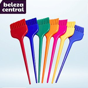Kit de 2 Pincel para Tintura e Coloração de Cabelos - 7 Cores