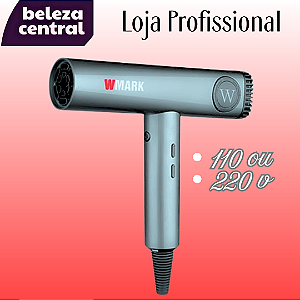 Secador de Cabelo Wmark - Motor Sem Escova - Íon Negativo - NG 9107 - 110v > 1600 W / 220 v > 2000 W - 10000 RPM