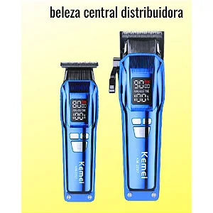 Combo Kit Kemei Máquina de Corte e Acabamento - KM 2797