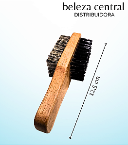 2 Unidades Escovinha Dupla de Disfarce e Alinhar Barba - 12,5 cm