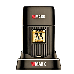 Máquina Barbeador Shaver Wmark NG XS1 Preto 10.000 rpm Motor MagLev Três Lâminas