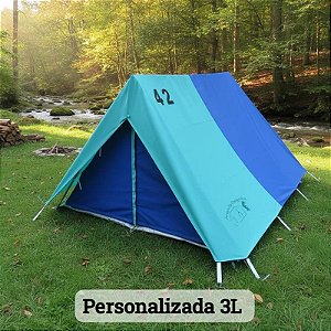 Lote Barraca Camping Canadense 3L Personalizada Gripa Tents ***SOB ENCOMENDA PRÉVIA***