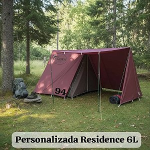 Lote Barraca Camping Canadense Residence 6L Personalizada Gripa Tents ***SOB ENCOMENDA PRÉVIA***