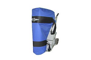 Capa Saco/Sacola de Cobertura Armazenamento Para Proteção e Transporte de Motores de Popa 25 Hp de Barcos Canoas Em Night e Day Gripa Nautica Material Em Cores Lisas Azul Royal Ou Preto.