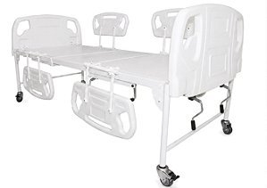 Cama Hospitalar Manual 2 Movimentos Luxo