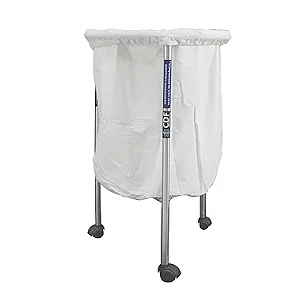 Suporte com Saco Hamper para Sala de Ressonância – Modelo HM800 com 2 Sacos