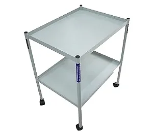 Mesa Auxiliar para Ressonância MA100 com Rodízios – Ideal para Salas de Ressonância Magnética