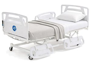 Cama Hospitalar Motorizada 3 Movimentos com Colchão 113LX