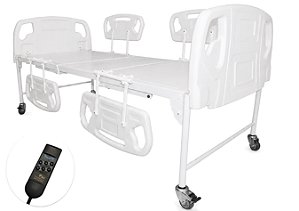 Cama Hospitalar Motorizada Fowler 2 Movimentos Luxo
