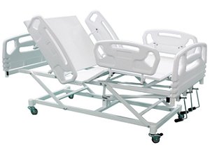 Cama Hospitalar Manual 3 Movimentos com Elevação do Leito Luxo - NG103ESL