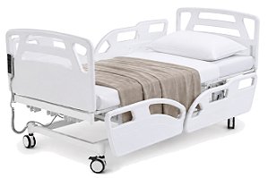Cama Hospitalar Motorizada 3 Movimentos com Colchão 113ELX