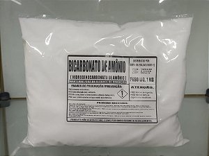 Bicarbonato de Amônio 1kg gramas P.A.