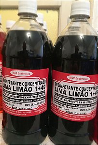 Desinfetante  Concentrado Lima Limão 1/49